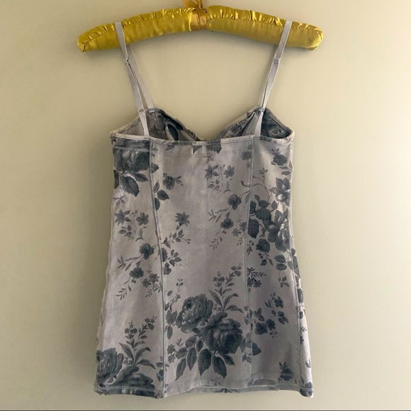 Aritzia Talula Floral Bustier Tank Top - Picture 3 of 6